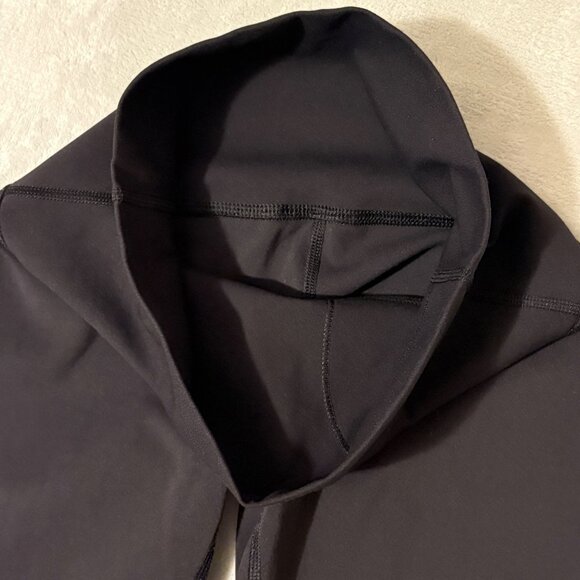 EXCELLENT Lululemon Wunder Under Crop High-Rise Black 21" Yoga Leggings 4 - Picture 8 of 9